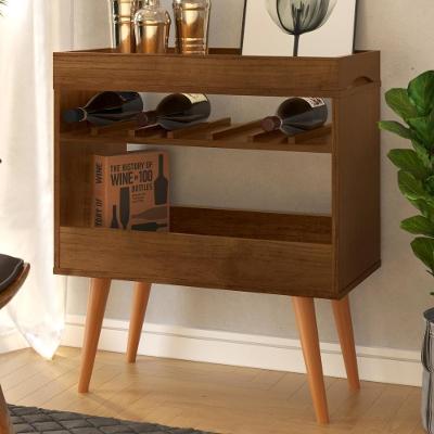 Aparador Bar Stein Canela Com Espaço Para Garrafas