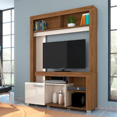 Home Para Tv Com Nichos Earnest Naturale Off White