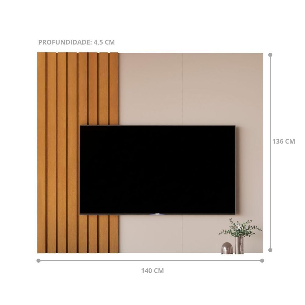 Painel Para Tv 58 Polegadas Pantanal Off White - 3