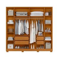 Guarda Roupa 4 Gavetas Espelho Lui Cinamomo - 4