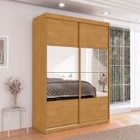 Guarda Roupa Com Espelho 2 Portas Bonfim Naturalle - 1