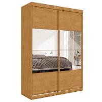 Guarda Roupa Com Espelho 2 Portas Bonfim Naturalle - 4