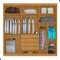 Roupeiro 6 Portas E 4 Gavetas Cotia Naturalle - 3