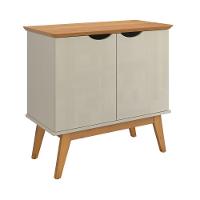 Buffet Com 2 Portas Colombo Branco Off White Cinamomo - 2