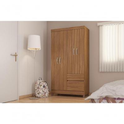 Guarda Roupa Casal Vicenza 4 Portas 2 Gavetas Amendola MDP