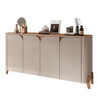 Buffet 4 Portas De Bater Portland Off White/cedro - 5