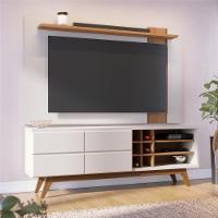 Home Para Tv Ate 70 Polegadas Diana Off-white Matte Freijo - 1