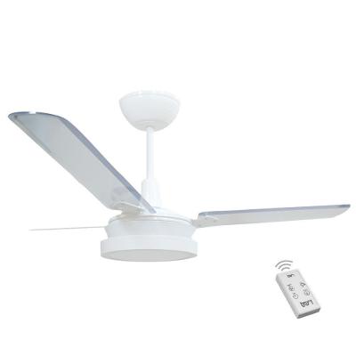 Ventilador de Teto com LED Casa H Breeze 3 Pás Transparentes Branco 220V