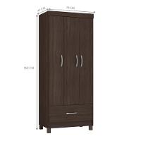 Guarda Roupa 3 Portas Jonas Cafe Touch - 3