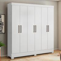 Roupeiro Com 6 Portas Ferrara Branco - 1