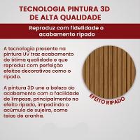 Home Para Tv Genappe Cinomomo Off White Pintura 3d Ripada - 3