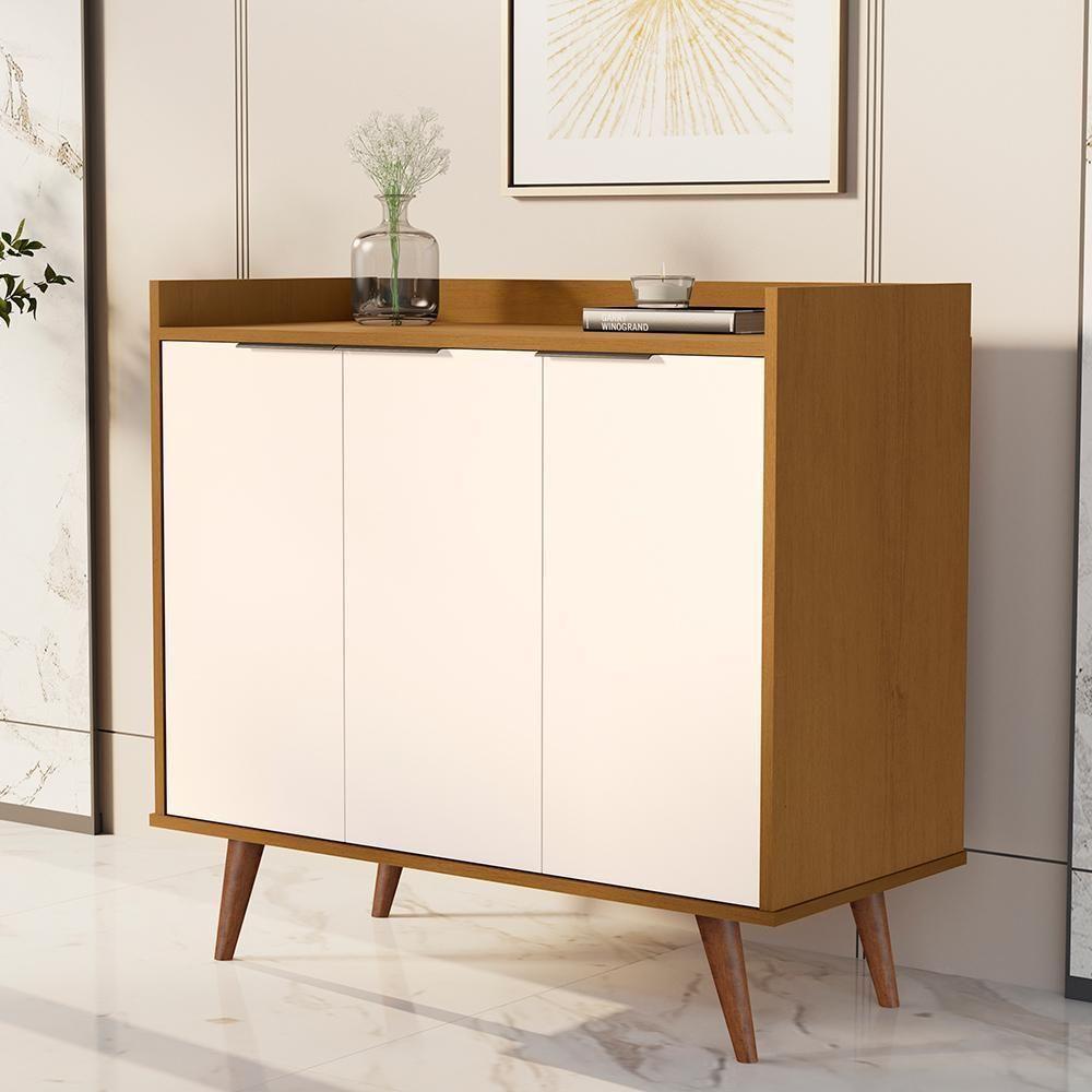 Buffet Com 3 Portas Kanshipur Nature Perola - 1