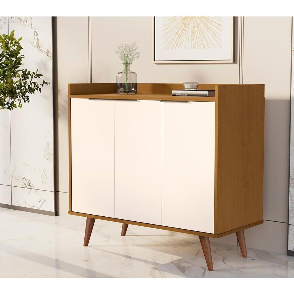 Buffet Com 3 Portas Kanshipur Nature Perola - 5