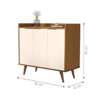 Buffet Com 3 Portas Kanshipur Nature Perola - 2