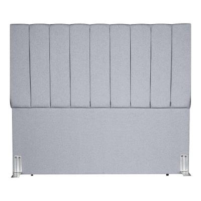 Cabeceira Para Cama Box Casal London Com 140cm Em Linho Chumbo