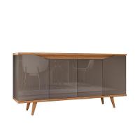 Buffet Louise Cinza Pérola Noce 4 Portas - 3