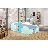 Mini Cama Fun Usrsinho Patrulheiro Infantil Com Colchão - 4