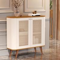 Buffet Com 2 Portas E 1 Prateleira Madrid Pérola Nature - 1