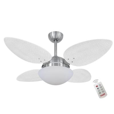 Ventilador de Teto Casa H Volare P Palmae Branco com Controle Remoto 3 Velocidades 110V