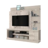 Home Theater Para Tvs Até 55 Polegadas Helga Calacata Off-white - 2