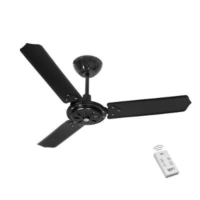 Ventilador de Teto Casa H 130W 96cm 3 Pás 1 Velocidade Preto Ipanema 110V