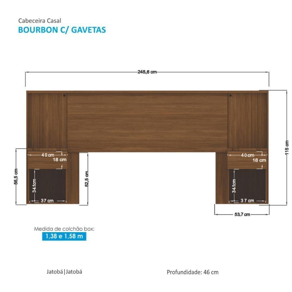 Conjunto Quarto Completo Pequim Jatoba - 4
