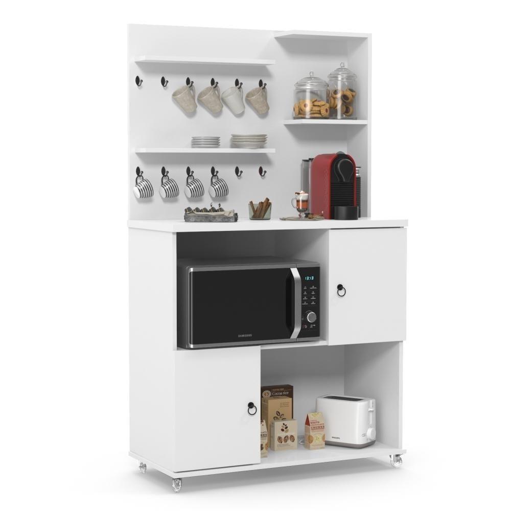 Cantinho Do Café 2 Portas Aconchego Branco - 1