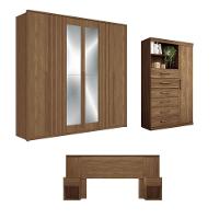 Conjunto Quarto Completo Atenas Jatoba - 1