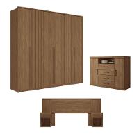 Conjunto Quarto Completo Paris Jatoba - 1