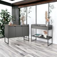 Conjunto Buffet E Aparador Industrial Preto Onix - 7