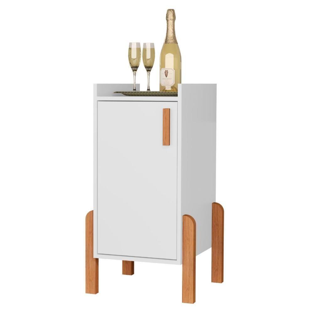 Armário Com 1 Porta Montevarchi Branco - 2