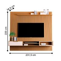 Home Suspenso Com 1 Gaveta Lecce Nature Pérola - 2