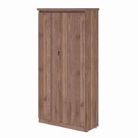 Armario Com 2 Portas 4 Prateleiras Emir Noce - 1