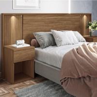 Conjunto Quarto Completo Veneza Jatoba Grafite - 7