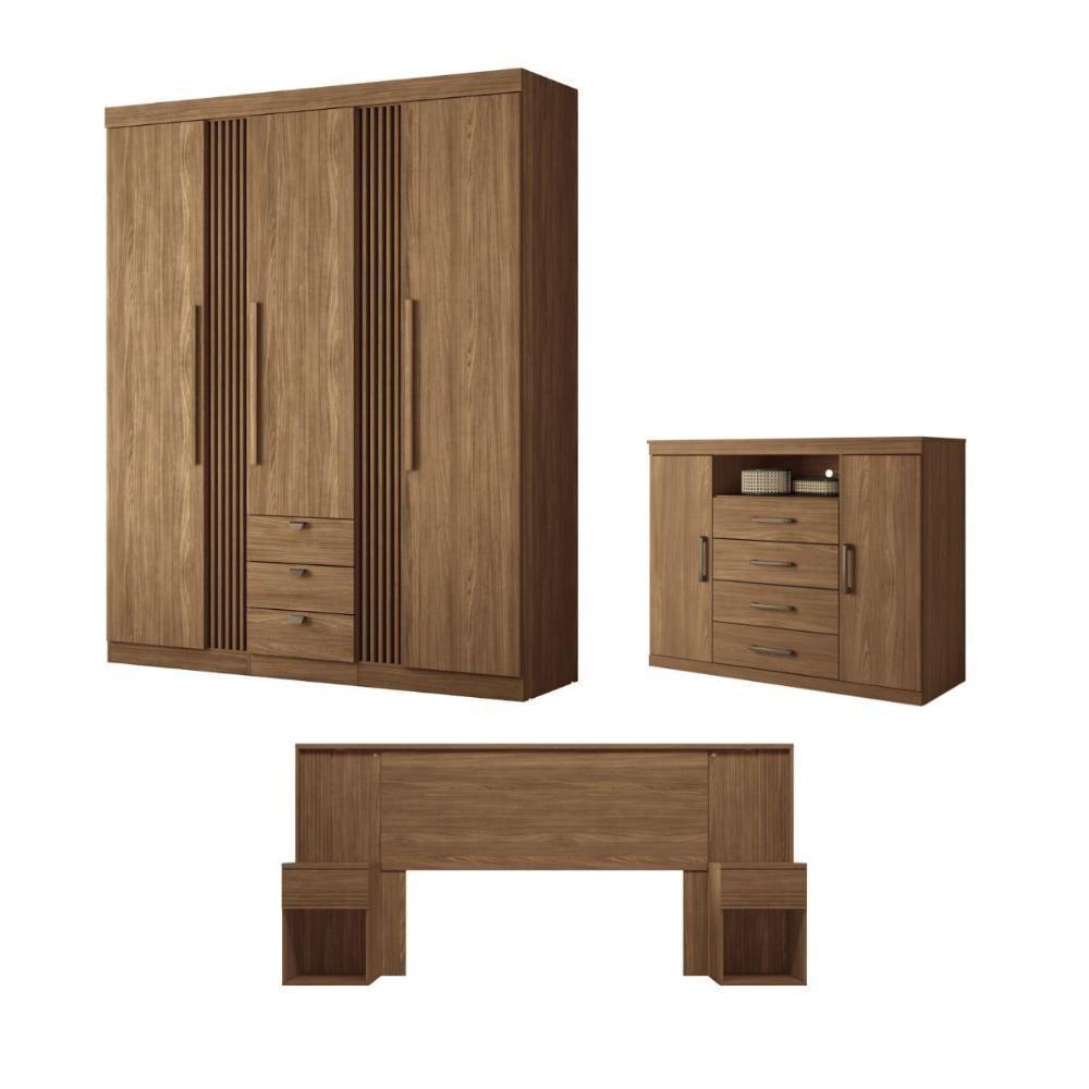 Conjunto Quarto Completo Viena Jatoba - 1