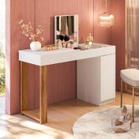 Escrivaninha Penteadeira Amour Branco Cinamomo - 1