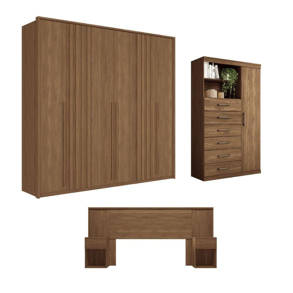 Conjunto Quarto Completo Frankfurt Jatoba - 1