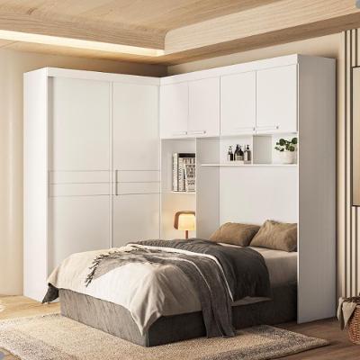 Conjunto Módulo Quarto De Casal Branco