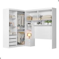 Conjunto Módulo Quarto De Casal Branco - 4