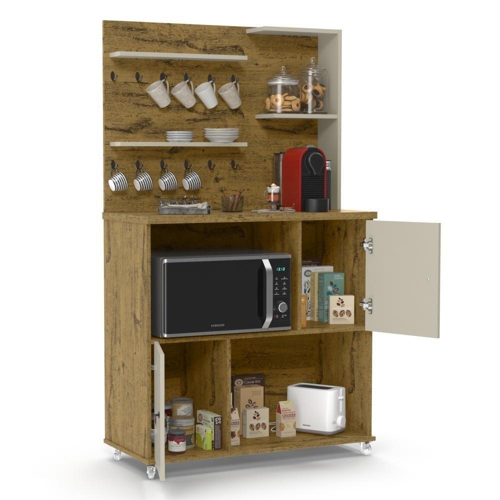 Cantinho Do Café Aconchego Nature E Off White - 3