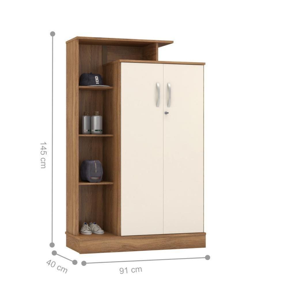 Sapateira Multiuso 2 Portas Benjamin Amendola - 2