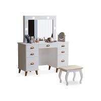 Penteadeira Com Assento Omaha Branco - 1