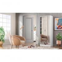 Sapateira Multiuso 2 Portas Benjamin Branco - 6