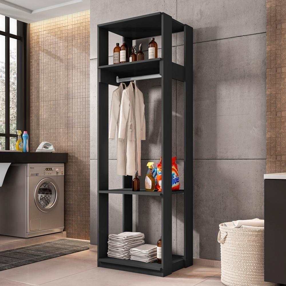 Multiuso Lavanderia Doha Preto - 1