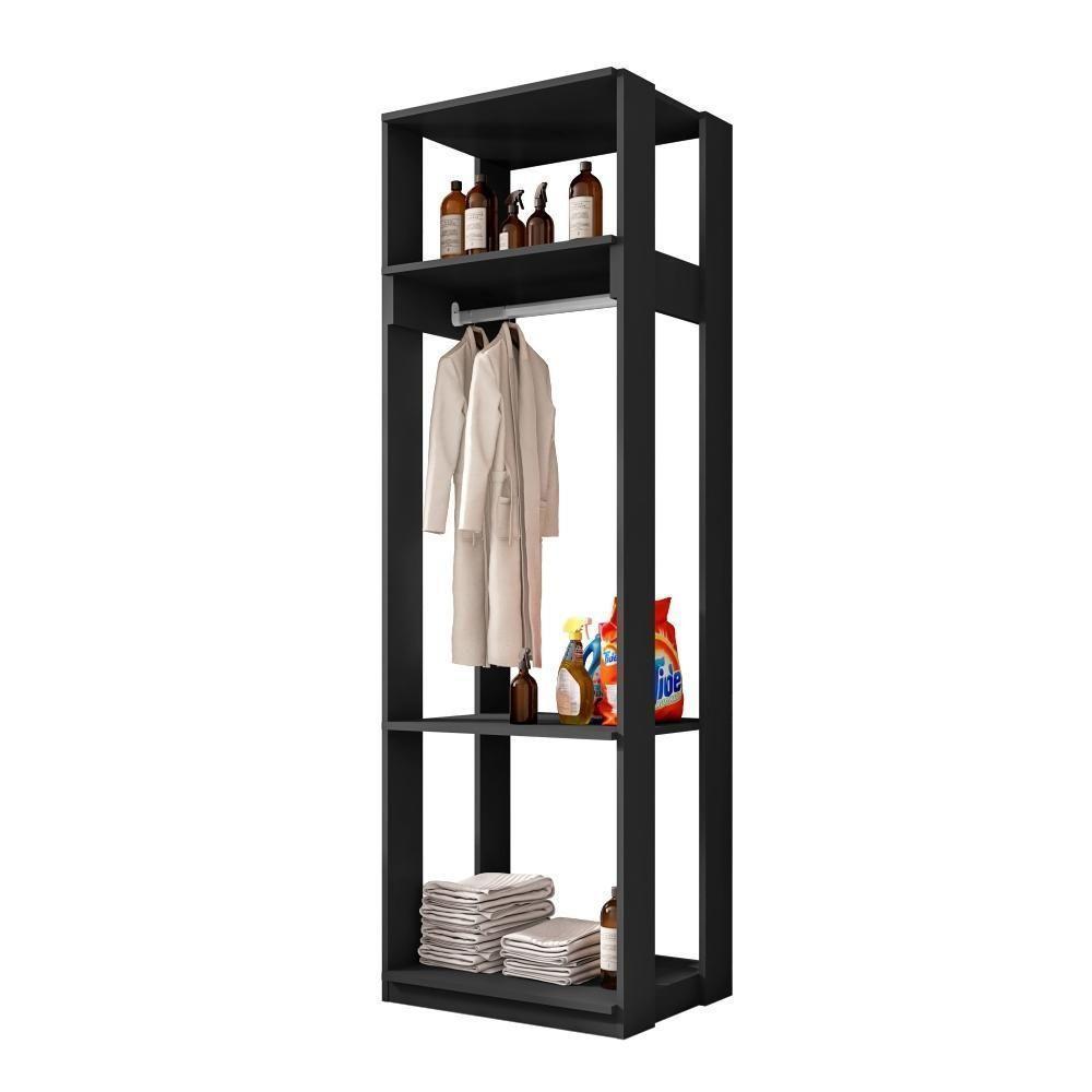 Multiuso Lavanderia Doha Preto - 3