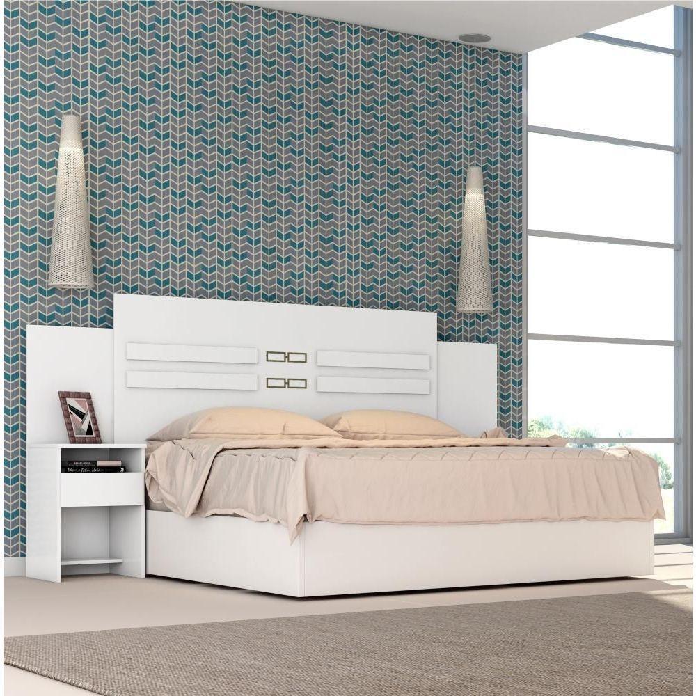 Conjunto Quarto De Casal Completo Caroline Branco - 3