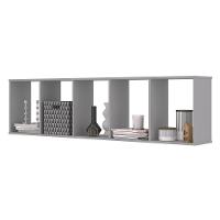 Kit Nichos 5 Compartimento Flórida Cinza - 1