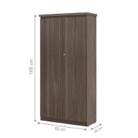Mesa De Escritorio Com Armário 2 Portas Pampulha Affara - 3