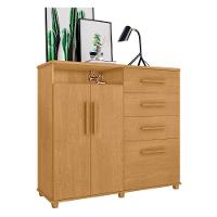 Cômoda Com 2 Portas E 4 Gavetas Seábra Naturalle - 5