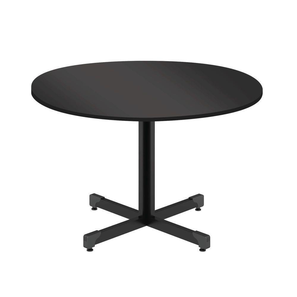 Mesa De Reuniao Redonda 1.2 Red Preto Onix - 1